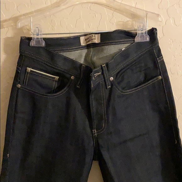 Naked & Famous Denim Other - *SOLD* Naked & Famous Cowboy Raw Selvage Denim